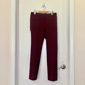 Ann Taylor Factory "The Straight in Modern" Dress Pants, 0 Petite, Mahogany, NWT